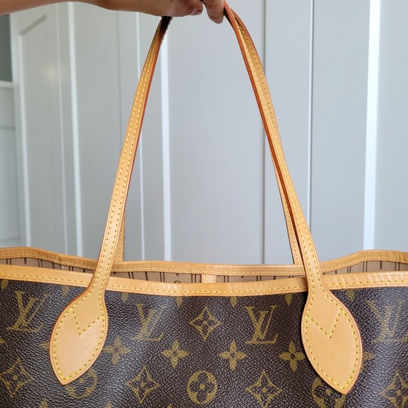 💕Beautiful CLASSIC Tote Bag Louis Vuitton Neverfull Mm Monogram - Picture 2 of 16